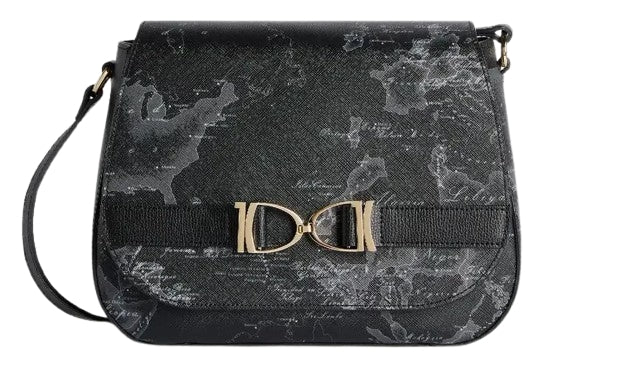 Alviero Martini Tracolla Con Patta  L LD42 9713 Col. L. 0001 Black